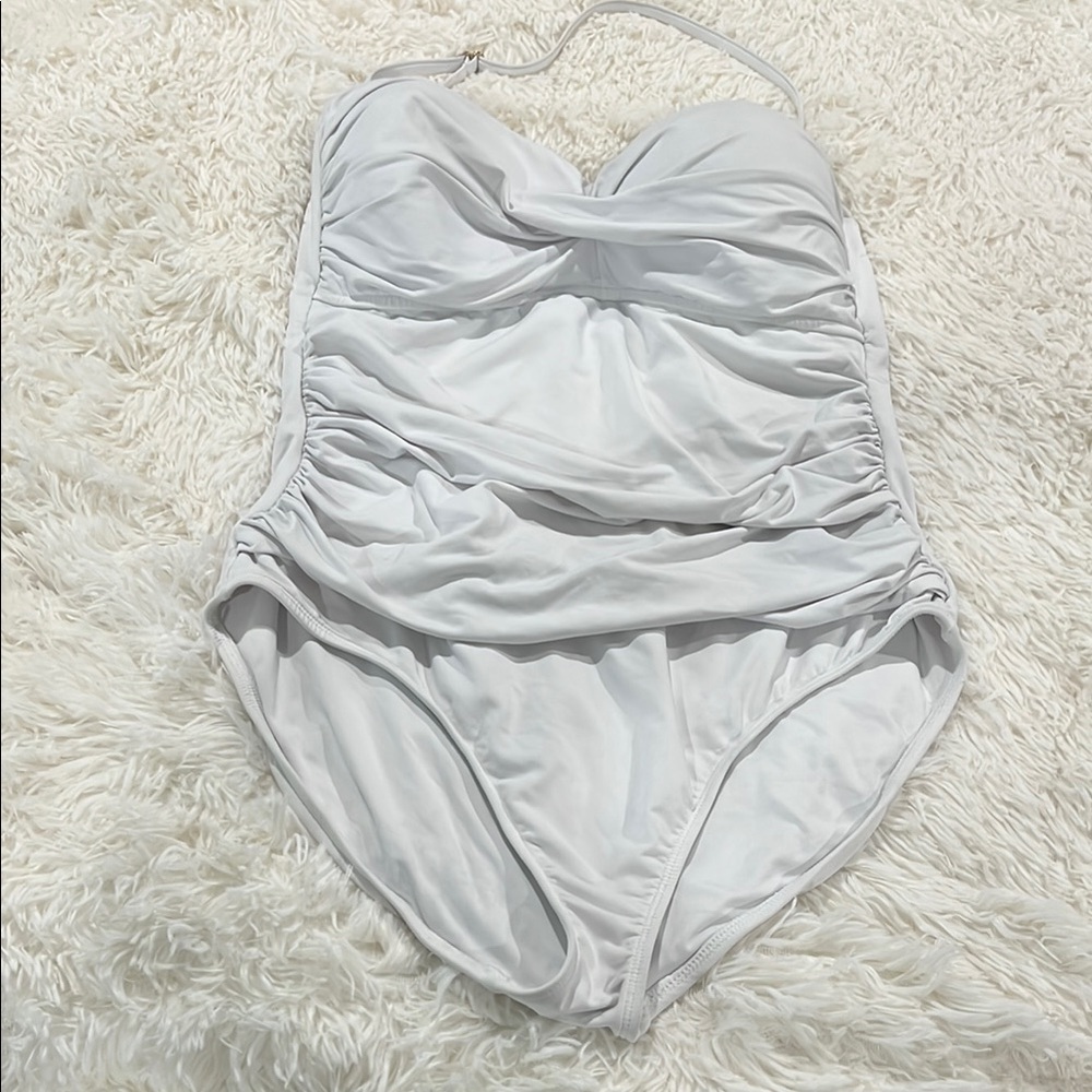 White One Piece Swimsuit